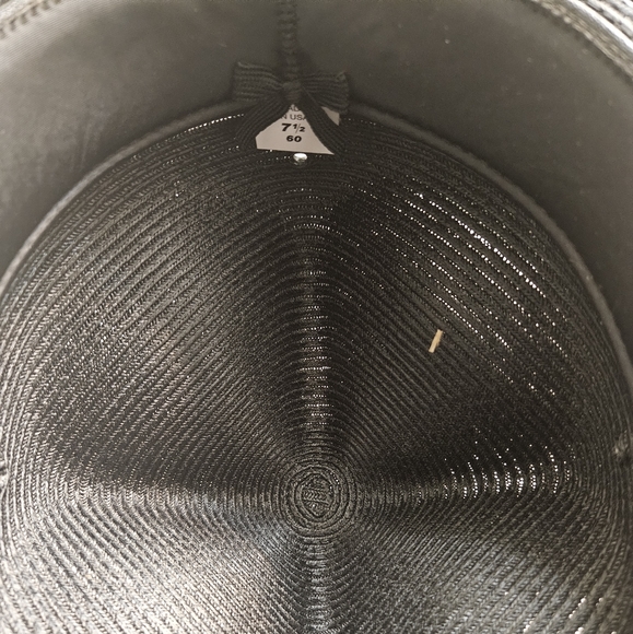 Classic Black "Major Payne" Sergant/Campaign Hat with removable hat feathers,etc - Picture 5 of 10